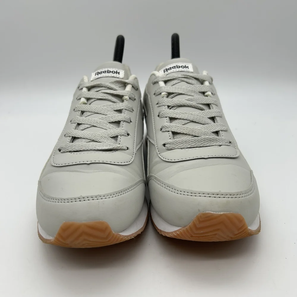 Reebok Shoes Mens Size 6 Classic Nylon 119598 Gray White Retro Sneakers Gum Sole